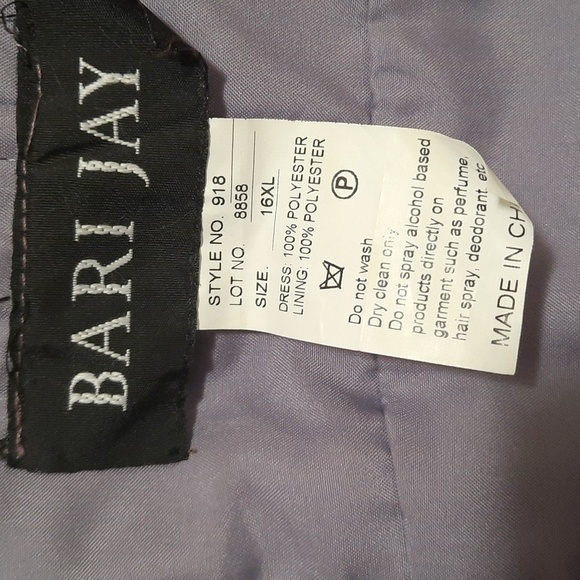 Bari Jay Strapless Lavender Gown - Picture 10 of 10